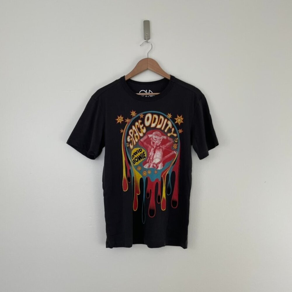 Chaser David Bowie Space Oddity Graphic T-Shirt Size Small